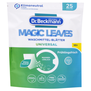 Dr.Beckmann Magic Leaves Universal papírky pracího prášku univerzal 25ks