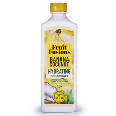 Fruit Fusion vlasový kondicionér na suché vlasy  BANANA & COCONUT 600ml