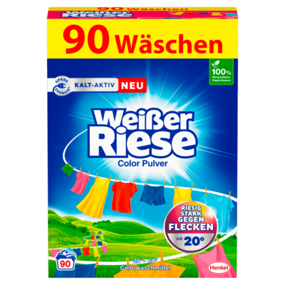 Weisser Riese prací prášek Color 90PD 4,5kg