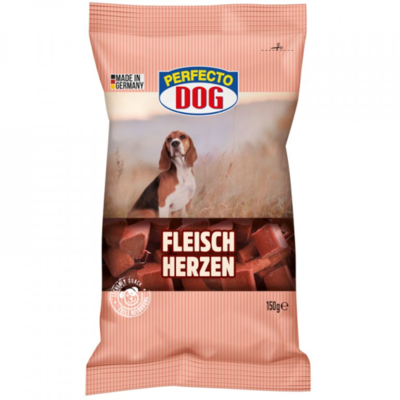 Perfecto Dog Fleischherzen masová srdíčka 100g