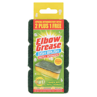 Elbow Grease náhradní houbičky na držák 3ks