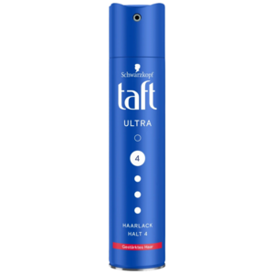 Taft Ultra lak na vlasy tužící síla č. 4 250ml