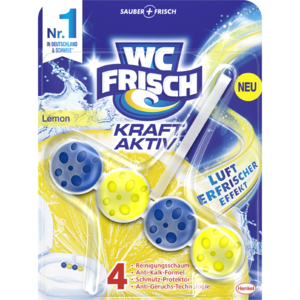 WC Frisch aktivní kuličky do toaletní mísy Kraft Aktiv Lemon 50g