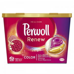 Perwoll Renew Color prací kapsle na barevní prádlo all in1 - 28PD