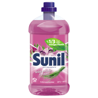 Sunil Color prací gel s vůní Divoká Orchidej a Vetiver 20PD 1,32l