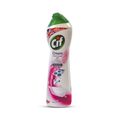 Cif Cream čisticí abrazivní mléko Pink Flower 500g