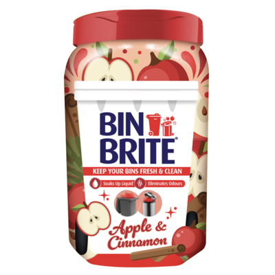 Bin Brite prášek pro neutralizaci zápachu z koše Apple Cinnamon 500g