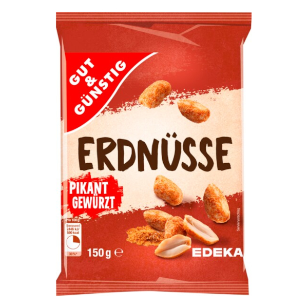 GG Arašídy pikantně kořeněné 150g