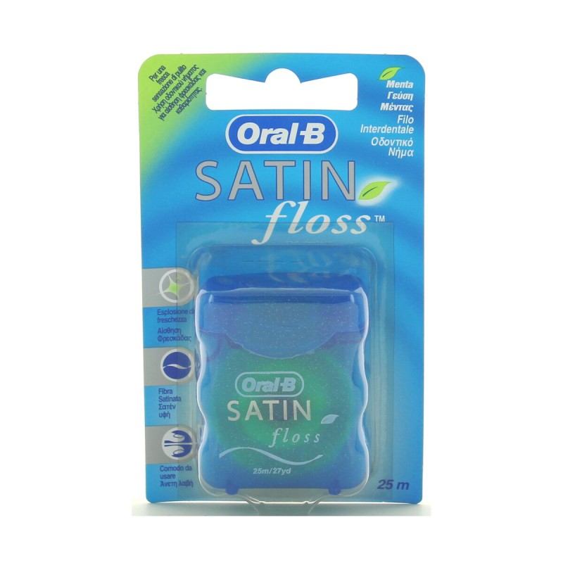 Oral-B Satin zubní niť máta 25m