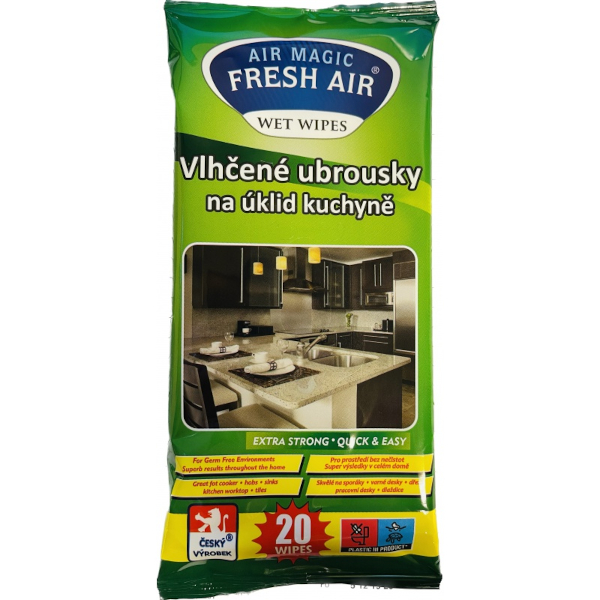 Ultra fresh kitchen čisticí ubrousky na kuchyně 20ks