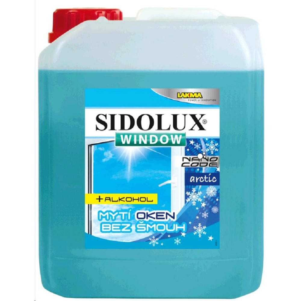 Sidolux Nano Code Čistič oken s vůní Artic 5000ml