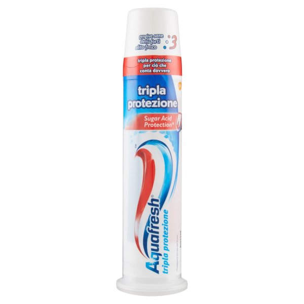 Aquafresh Triple protect zubní pasta v dávkovači 100ml